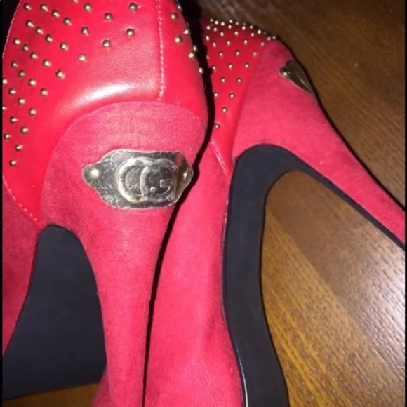COOGI Red Spike Heels - Picture 5 of 5
